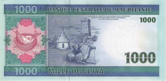 Mauretanien p13b 1000 Ouguiya 2006